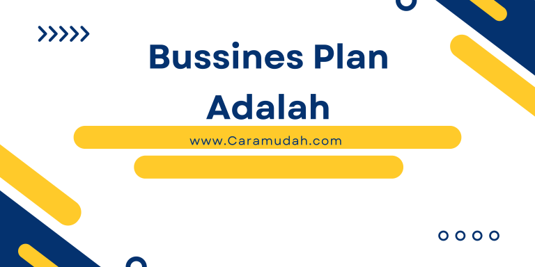 Business Plan Adalah